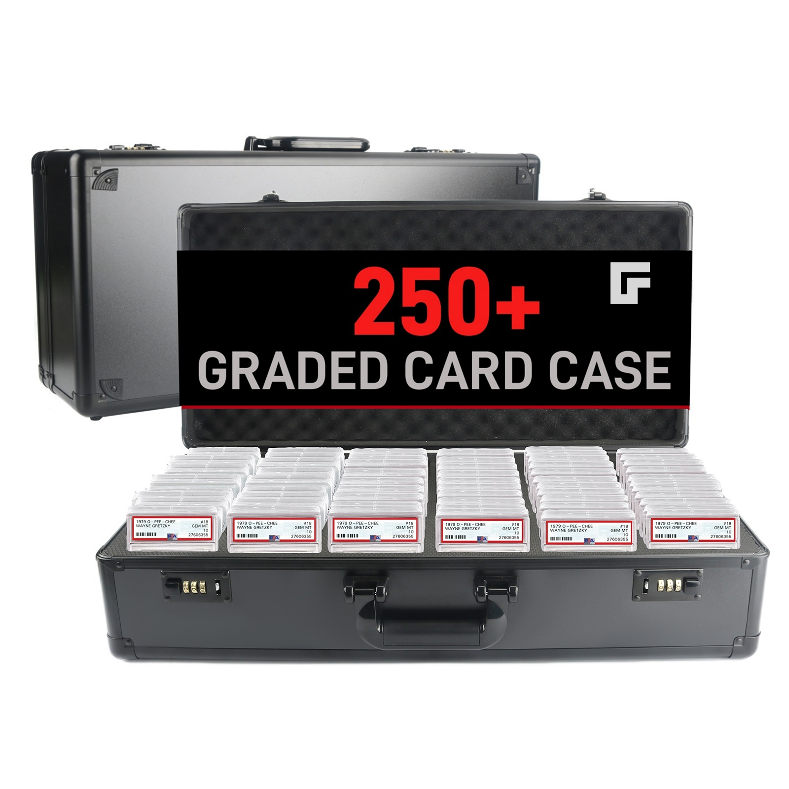 Luxury graded slab card storage box for collection