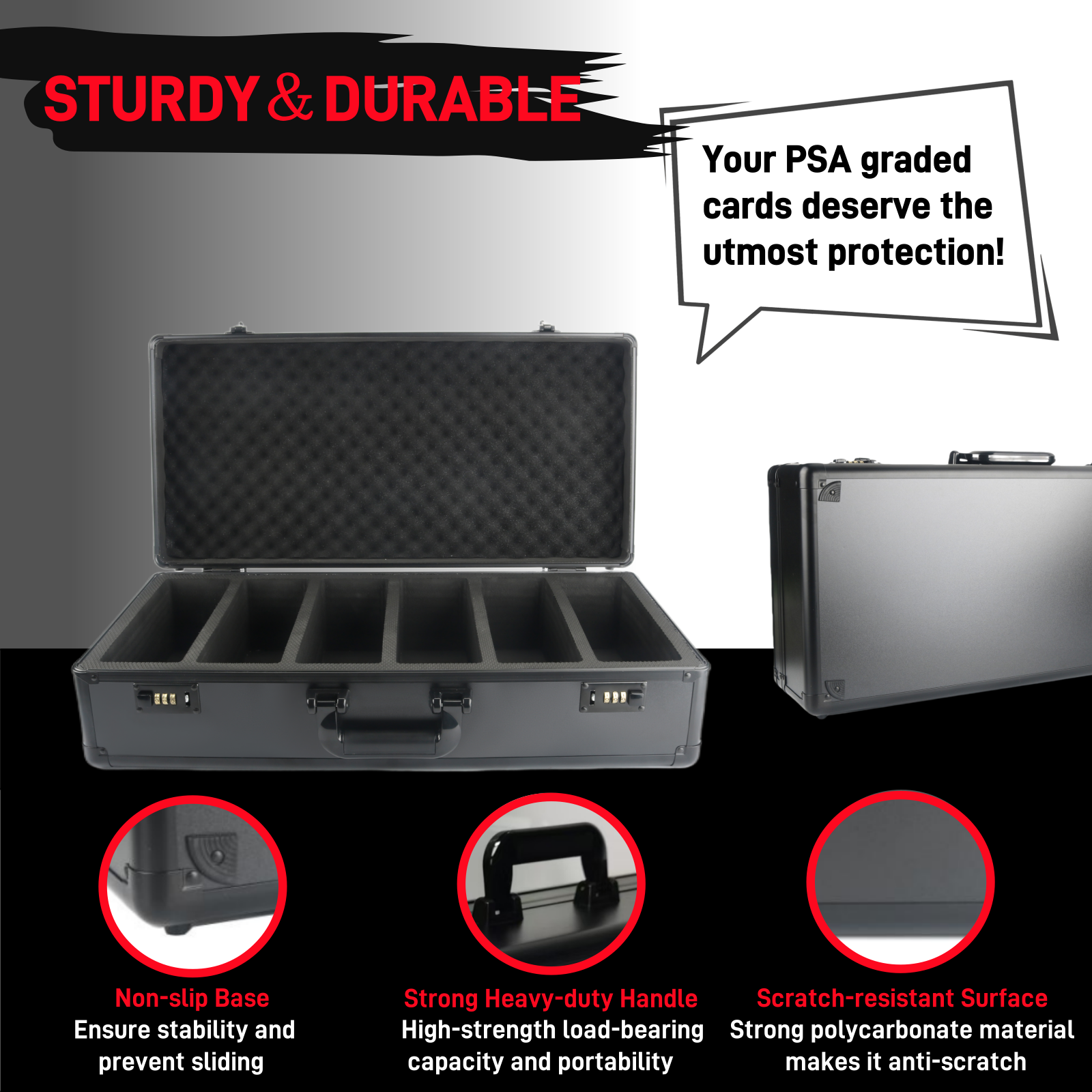 Portable outdoor use graded card organizer