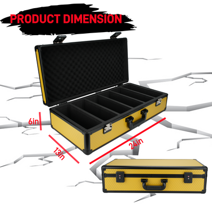Reinforced anti pressure game card storage case