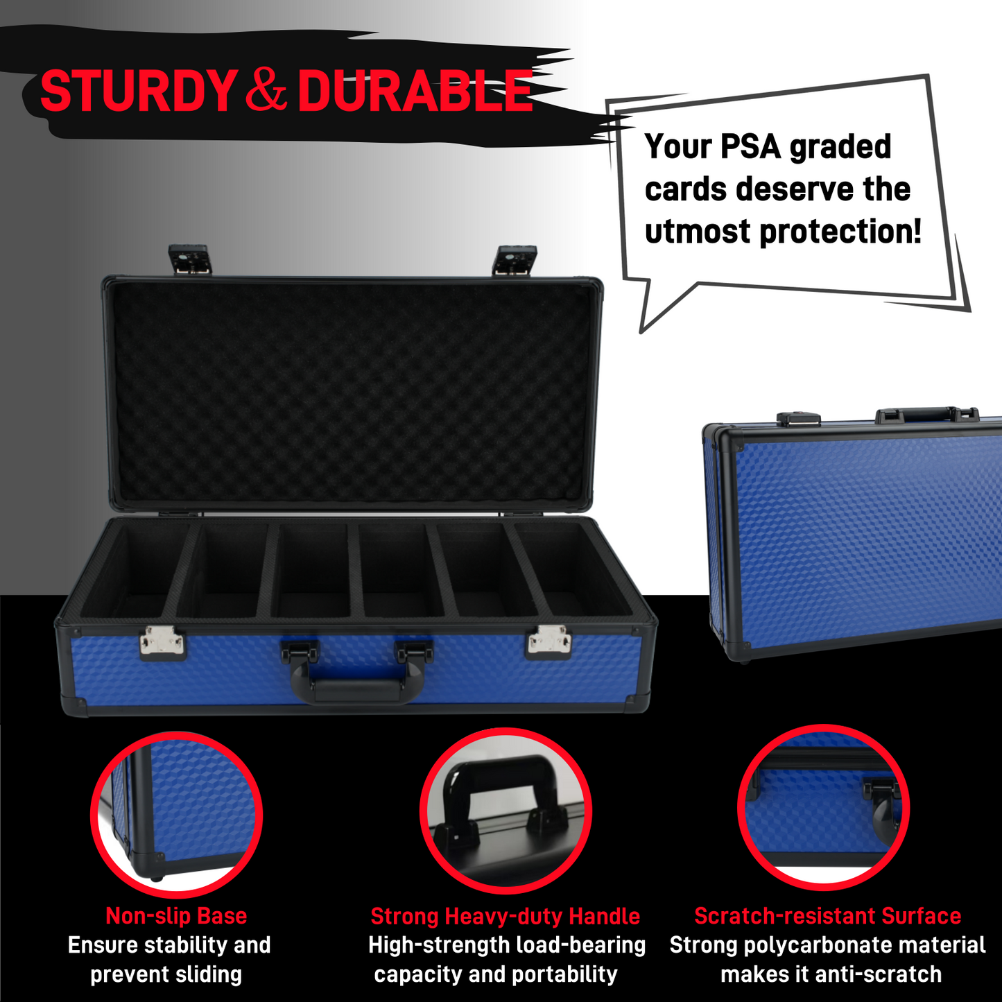 Waterproof sealed travel trading card storage
