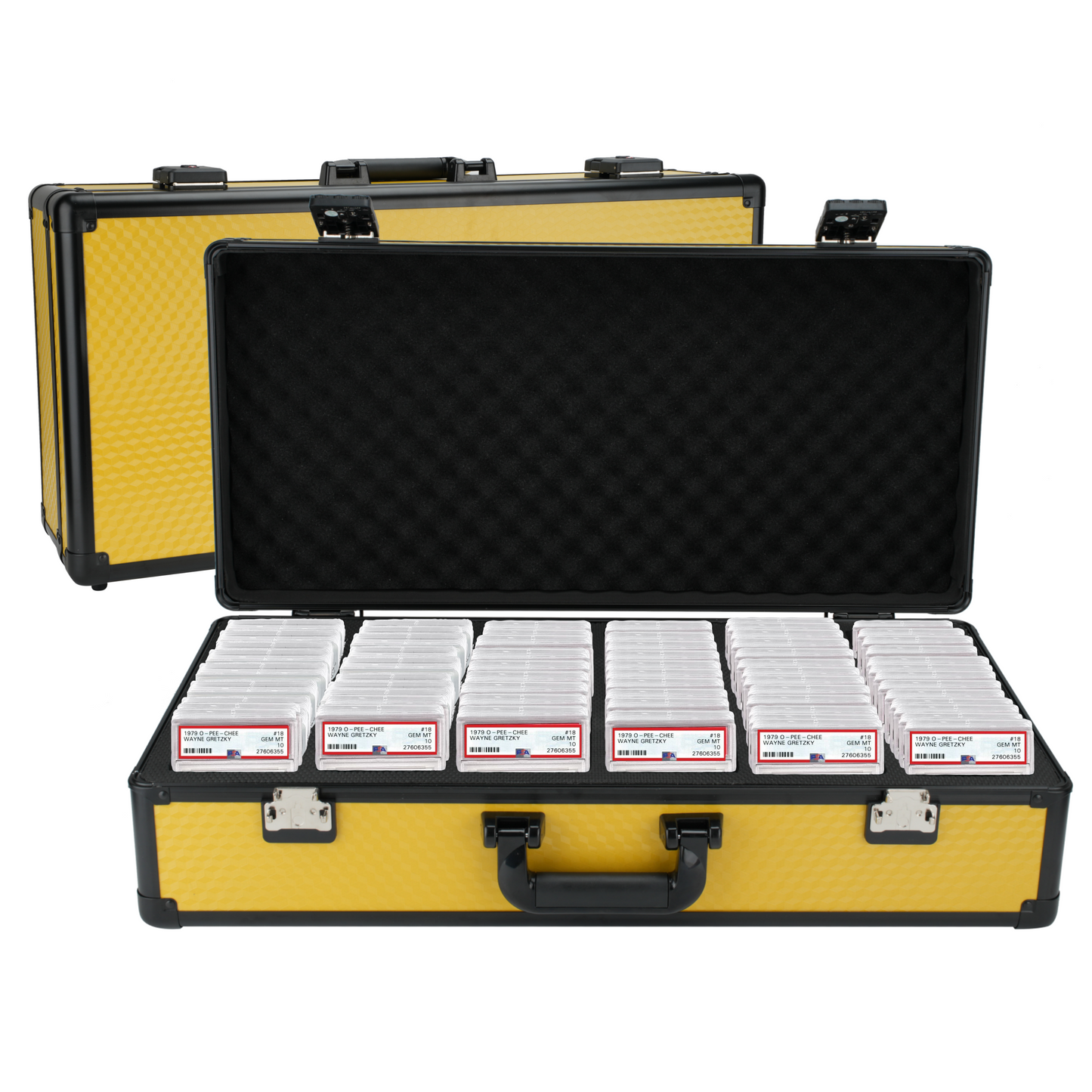 Travel safe slab card holder box