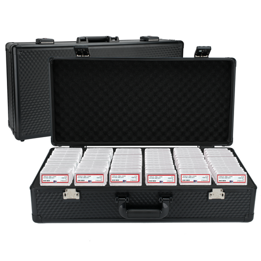 Travel dedicated trading card case