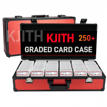 6-Row TSA LOCK GRADED CARD CASE（RED）